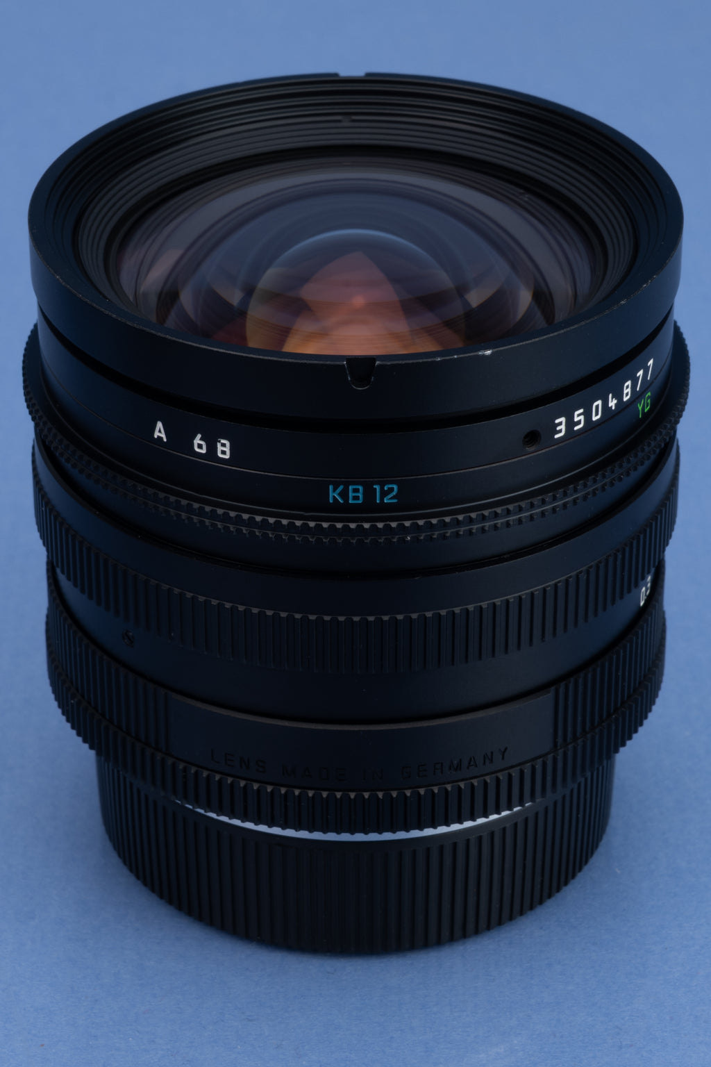 LEICA 19MM ELMARIT-R F2.8 2ND VERSION 3CAM 11258 LENS +12546 SHADE +CAPS NICE!