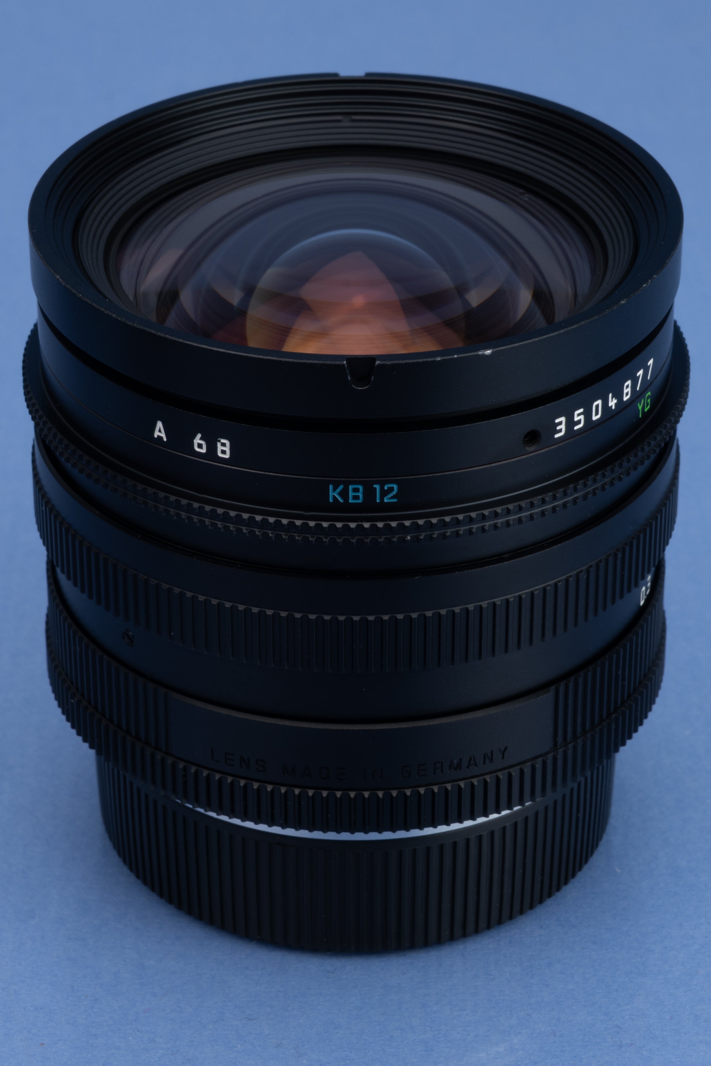 LEICA 19MM ELMARIT-R F2.8 2ND VERSION 3CAM 11258 LENS +12546 SHADE +CAPS NICE!