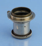 LEICA HEKTOR 50MM F2.5 NICKEL BELL BUTTON LOCK LEVER, 11 O'CLOCK SM LENS! RARE!