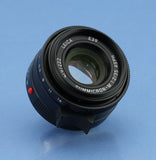 LEICA 35MM SUMMICRON-M F2 ASPH VERSION II 11708 BLACK 6 BIT M LENS +BOX NICE!