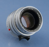 LEICA LEITZ 35MM SUMMILUX-M F1.4 ASPH CHROME 11883 LENS +PAPERS +SHADE +BOX MINT