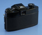 LEICA LEITZ LEICAFLEX SL BLACK PAINT FILM SLR CAMERA BODY 10021 +BOX RARE NICE!