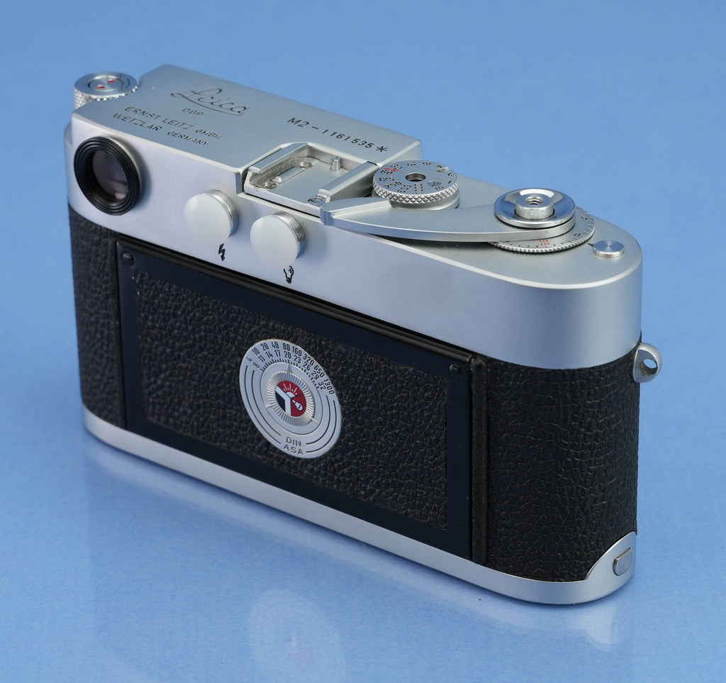 LEICA LEITZ M2 SS 10308 KOOHE CHROM-KAMERAGEHÄUSE + BOX NEUWERTIG SONDERANGEBOT * #1161535*