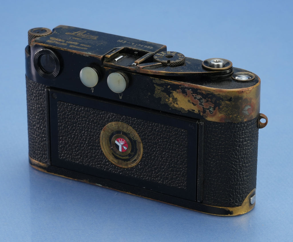 LEICA LEITZ M3 SS BLACK PAINT IGEMO CAMERA BODY #1134082 LAST BATCH 1965 PRETTY!