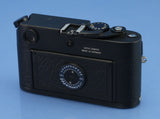 LEICA LEITZ M6 TTL 0.72 10433 RANGEFINDER BLACK CHROME CAMERA BODY NICE!