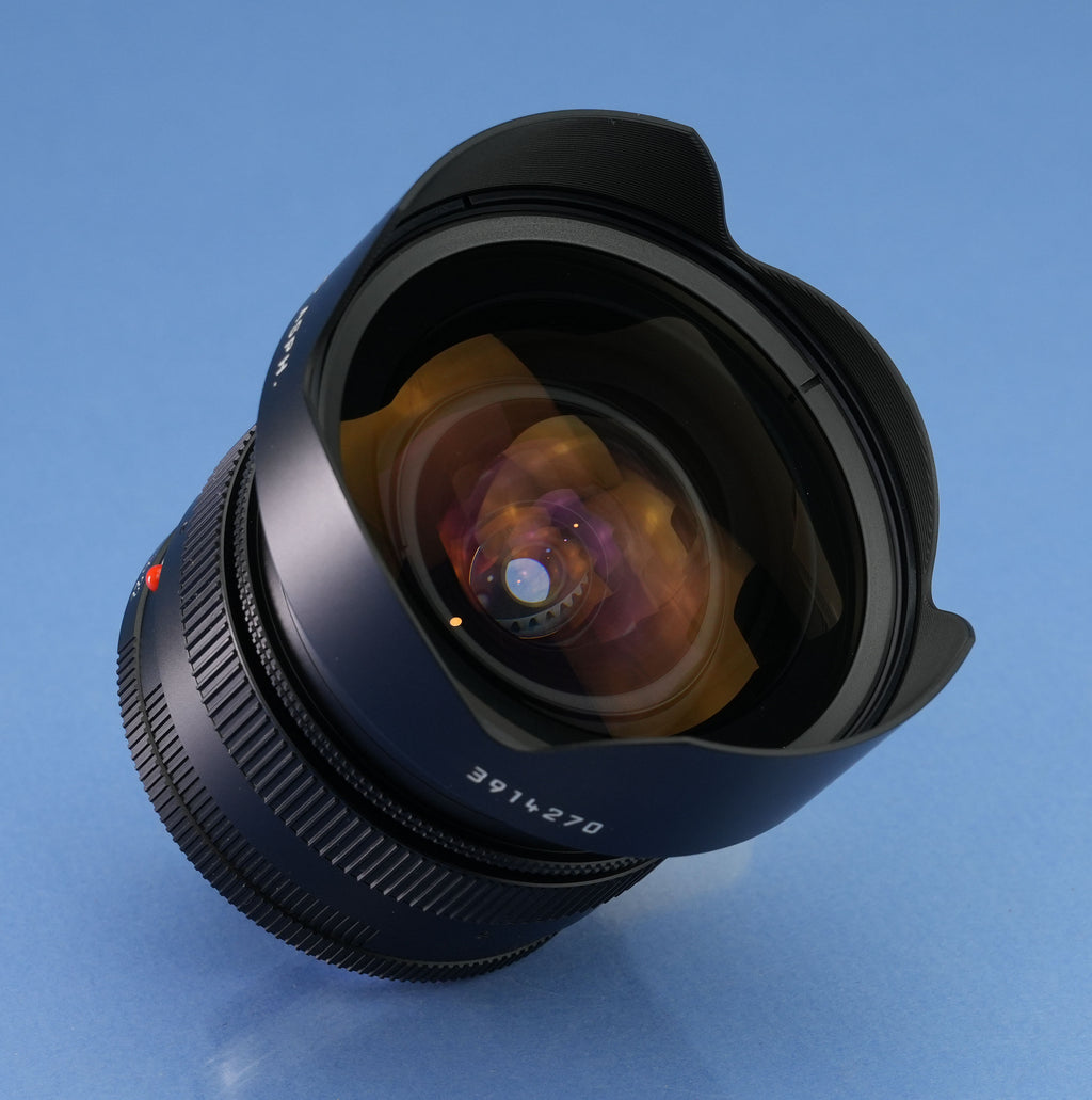 LEICA 15MM SUPER-ELMARIT-R F2.8 ASPH 11326 ROM LENS +BOX +CAPS +CASE MINT! RARE!