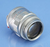 LEICA 90MM TELE-ELMARIT F2.8 1ST V FAT CHROME 11800 M LENS +12575N SHADE RARE+