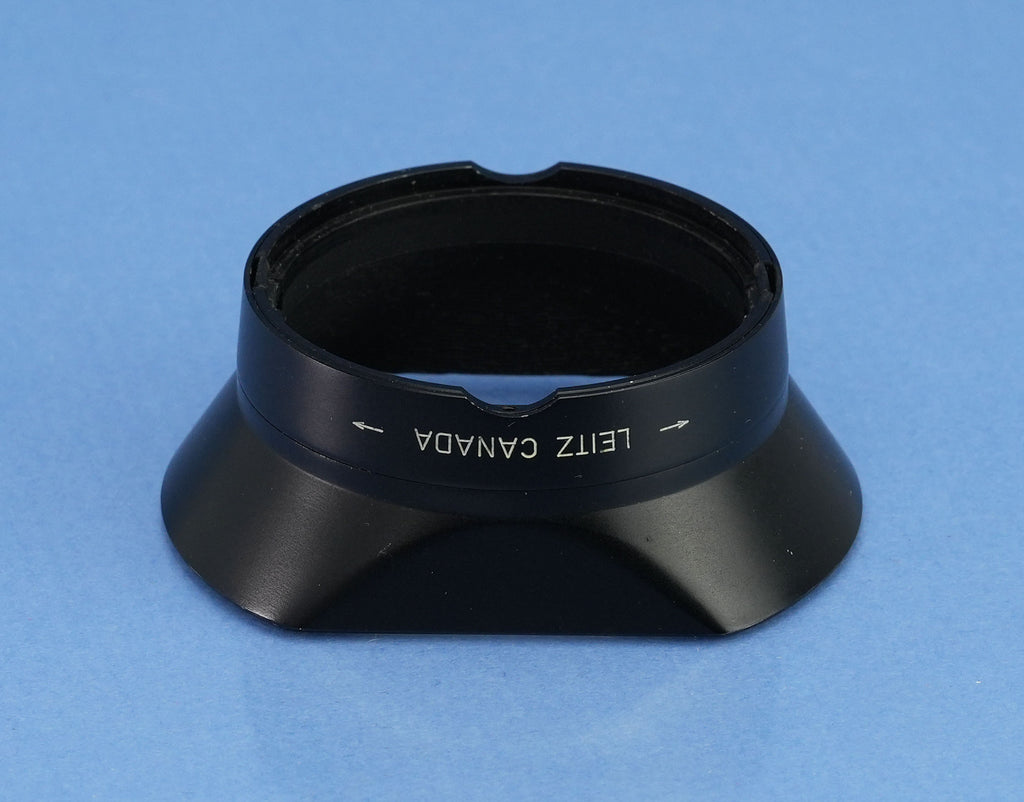 LEICA LEITZ OLLUX 12522 STEEL RIM 35MM SUMMILUX F1.4 METAL LENS SHADE +BOX MINT!