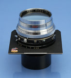 LINHOF SELECT CARL ZEISS 180MM F4.8 SONNAR 2x3 LENS +TECHNIKA LENS BOARD CLEAN!