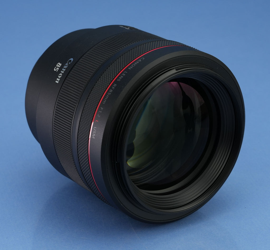 CANON RF 85MM F1.2 L USM MIRRORLESS SLR LENS +CAPS +SHADE +UV FILTER +BOX MINT!