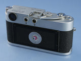 LEICA LEITZ M3 SS 10150 IGEMO CHROME CAMERA BODY LATE SERIAL NO GUARD #1156886