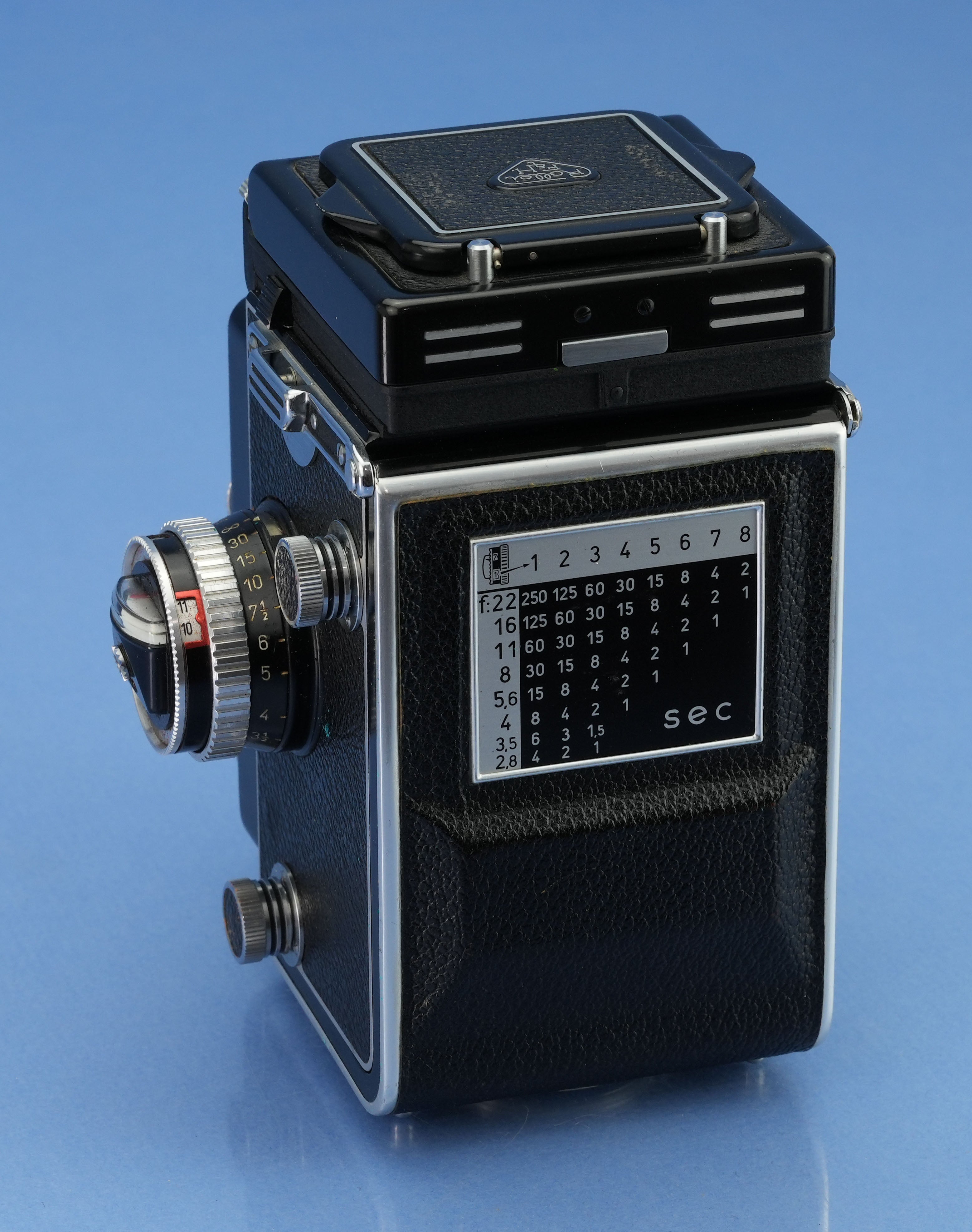 ROLLEIFLEX ROLLEI 55MM F4 DISTAGON ZEISS WIDE CAMERA +METER +SHADE +FILTERS WOW!