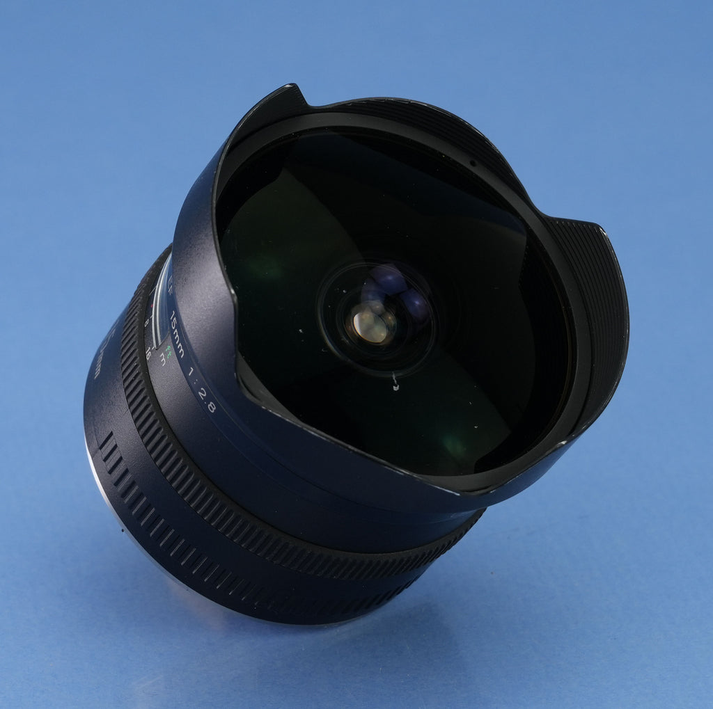 CANON EF 15MM F2.8 FISHEYE FULL FRAME AUTO / MANUAL FOCUS LENS +BOX +CAPS MINT!