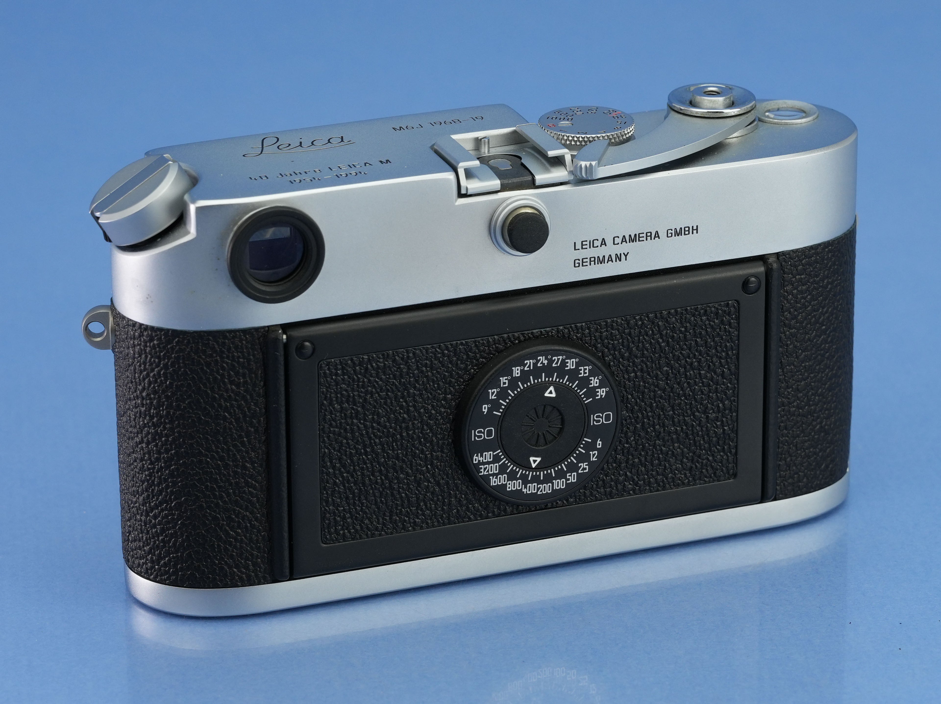 LEICA LEITZ M6J 10440 40 YEAR JAHRE CAMERA +50MM ELMAR F2.8 SET # 1968-19 MINT!