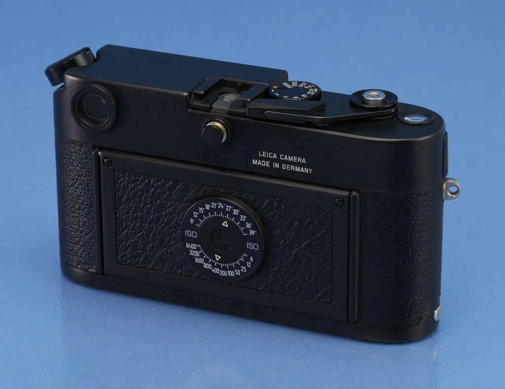 LEICA M6 CLASSIC BLACK CHROME 10414 RANGEFINDER CAMERA BODY RARE 0.85x LATE #