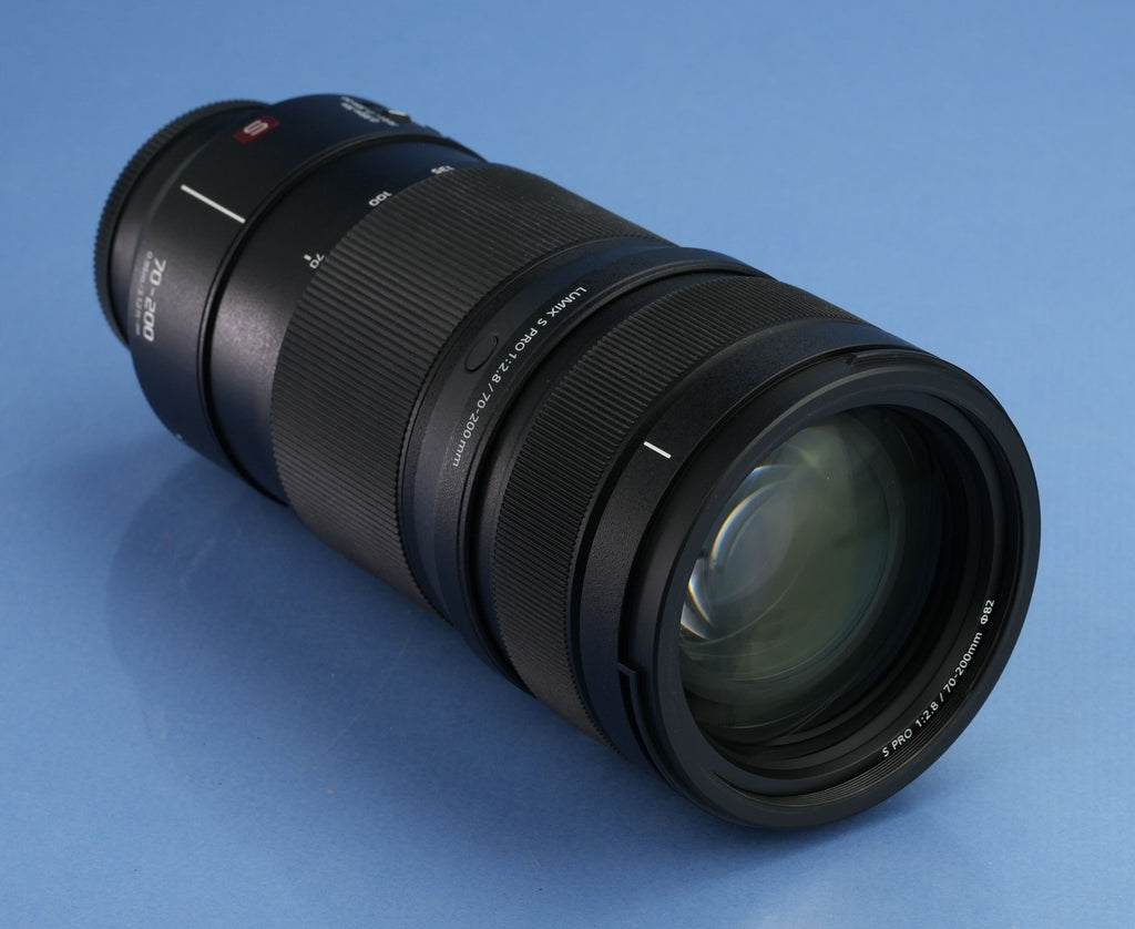 LEICA F/ PANASONIC LUMIX S PRO 70-200MM F2.8 L-MOUNT OIS ZOOM LENS +SHADE +BOX