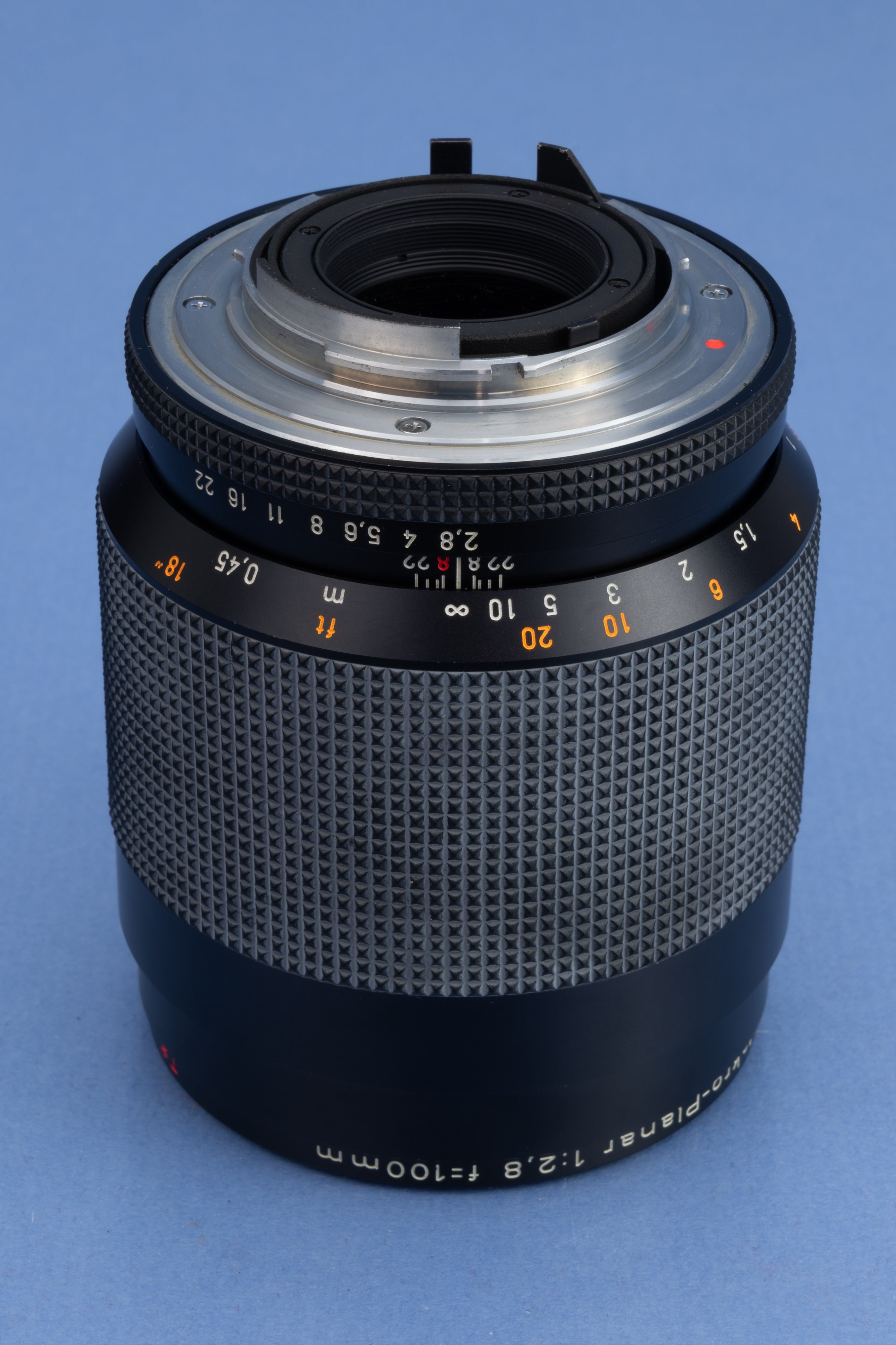 CONTAX C/Y RTS 100MM MAKRO-PLANAR F2.8 T* AEJ AUTO JAPANESE LENS MINT +BOX!