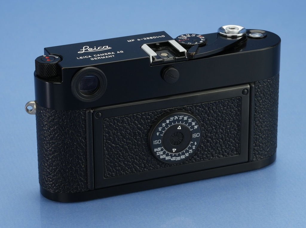 LEICA MP 6 MP6 10311 BLACK PAINT RANGEFINDER CAMERA BODY +CAP +BOX MINT RARE