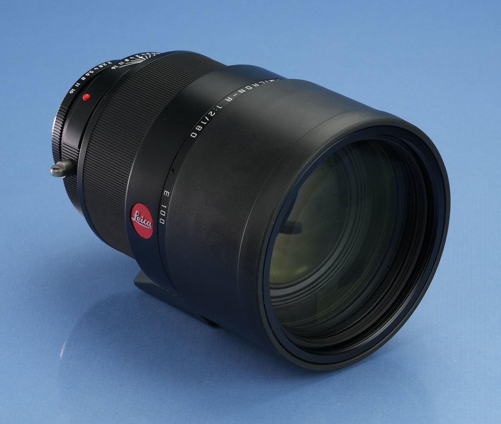 LEICA LEITZ 11271 180MM APO-SUMMICRON-R F2 R 3RD CAM LENS +CASE +ND FILTER +BOX