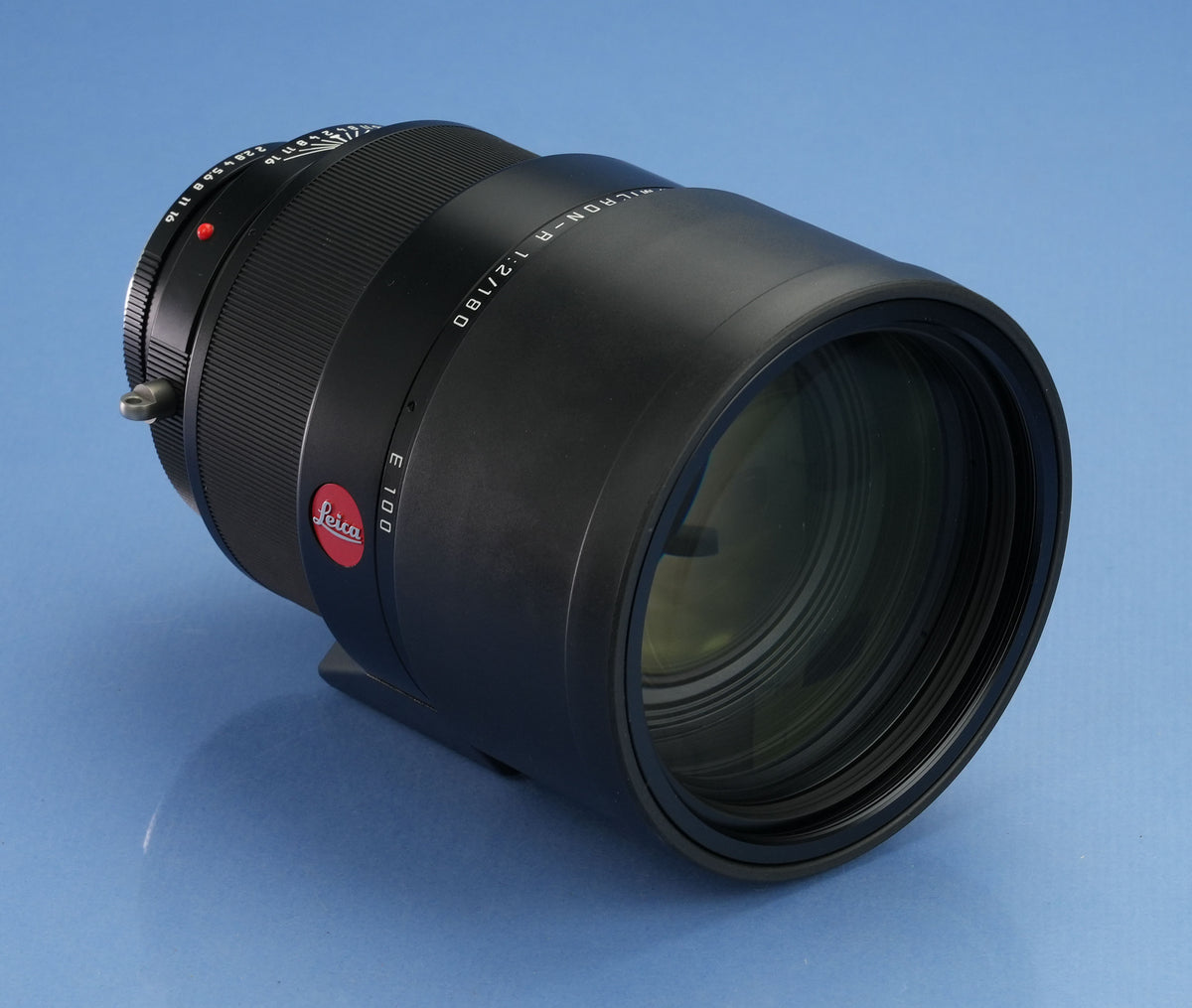 LEICA LEITZ 11271 180MM APO-SUMMICRON-R F2 R 3RD CAM LENS +CASE +ND FILTER +BOX