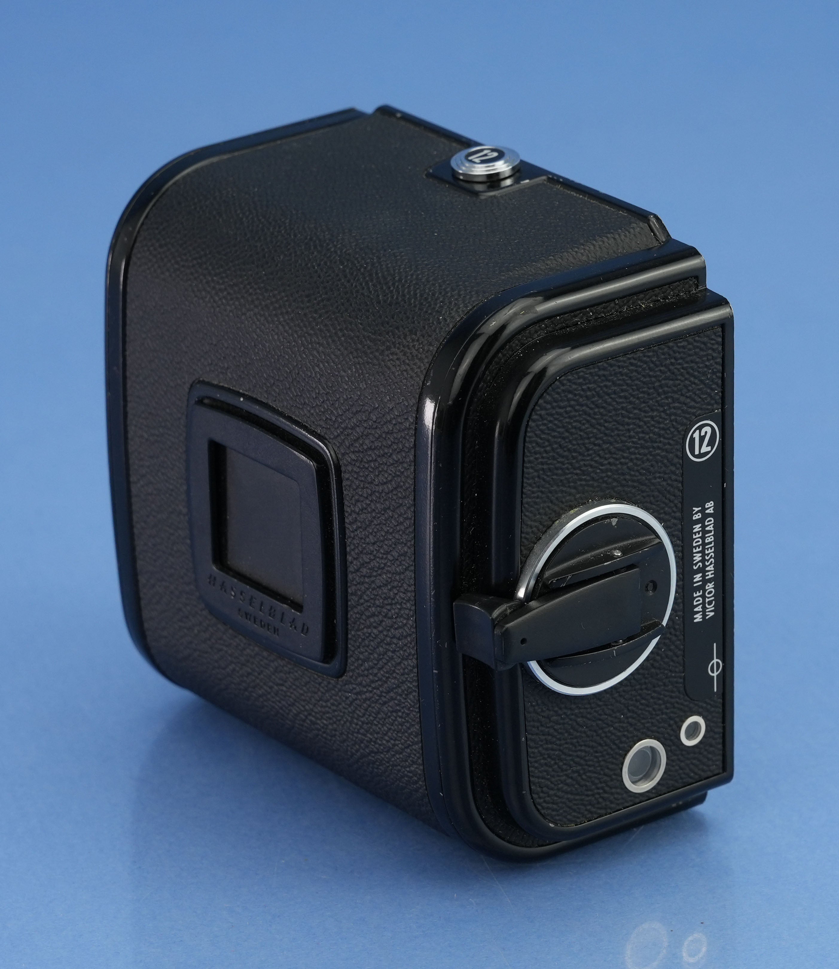 HASSELBLAD A12 BLACK ROLL FILM BACK 120 MATCHING NUMBERS INSERT VERSION 3 CLEAN