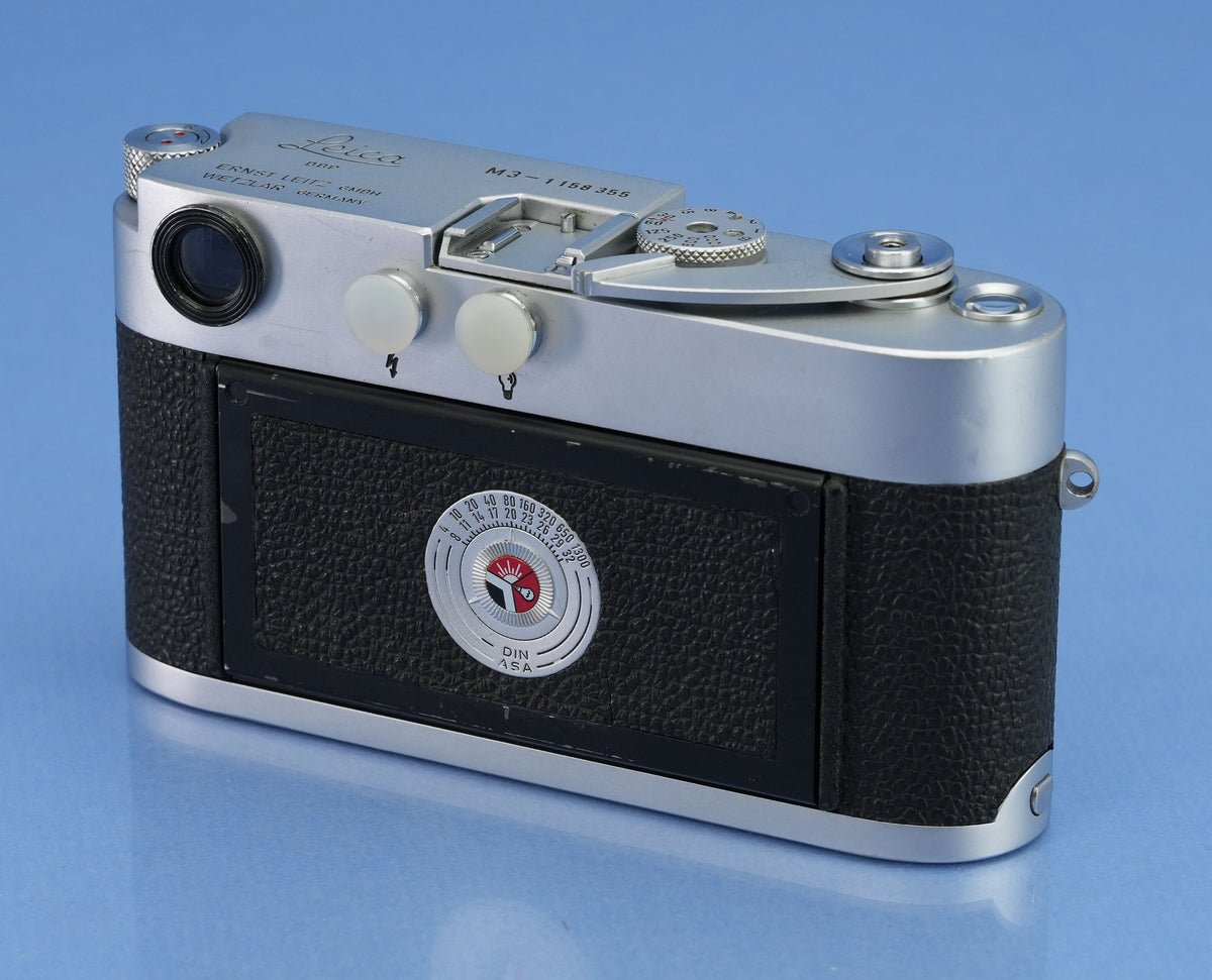 LEICA LEITZ M3 SS 10150 IGEMO CAMERA BODY LATE # NO GUARD #1158355 NICE!