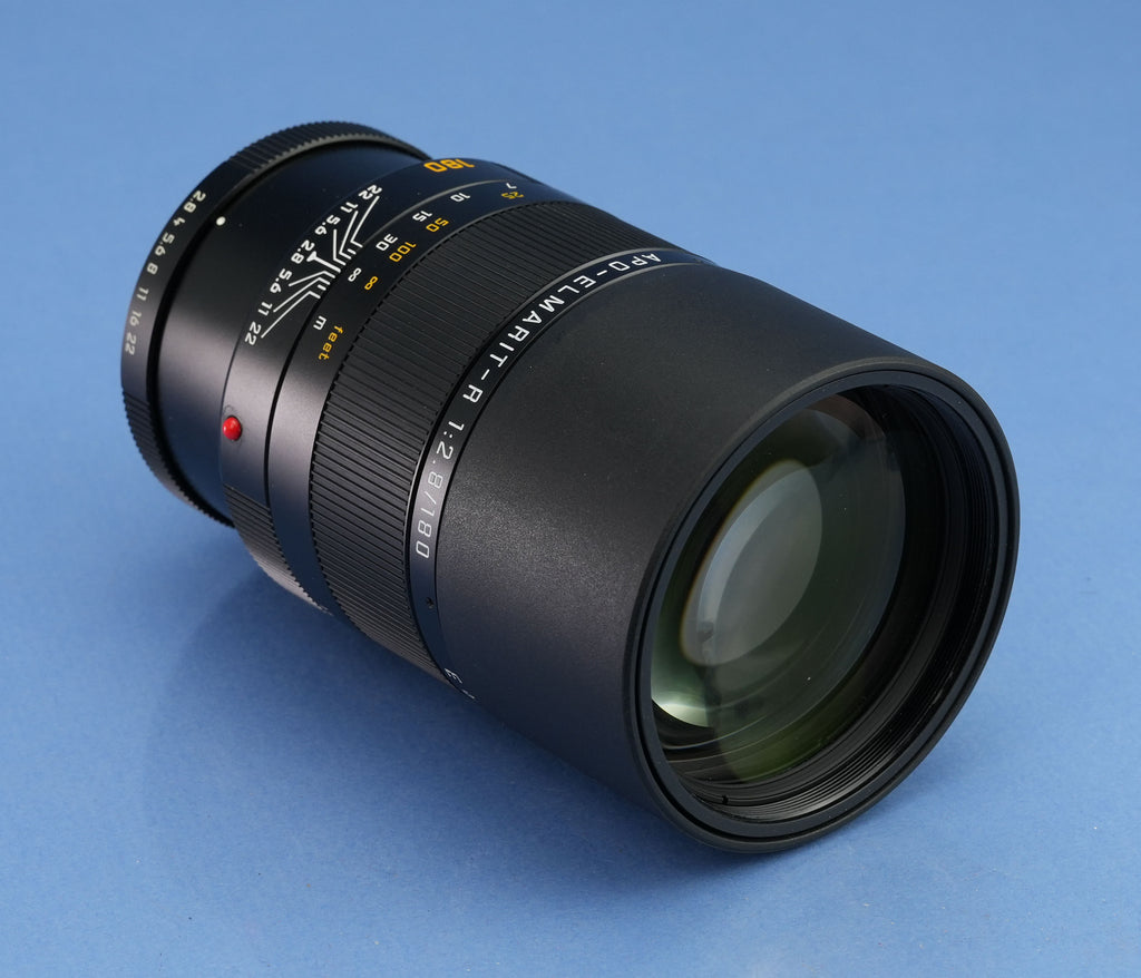 LEICA LEITZ 11273 APO-ELMARIT-R 180MM F2.8 R ROM LENS +BOX +CAPS +E67 UVa MINT!x