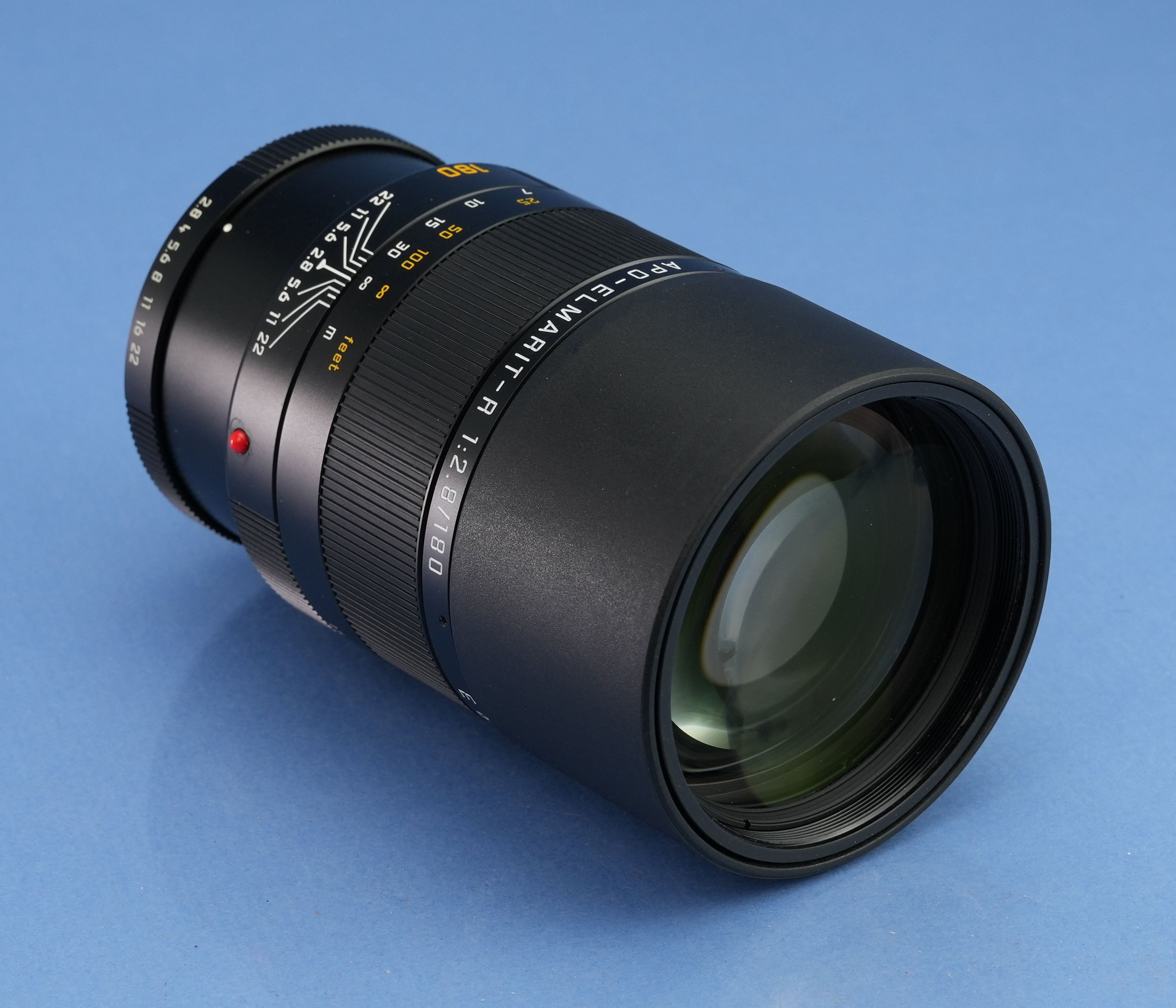 LEICA LEITZ 11273 APO-ELMARIT-R 180MM F2.8 R ROM LENS +BOX +CAPS +E67 UVa MINT!x
