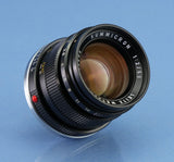 LEICA 50MM SUMMICRON F2 11817 WETZLAR 3RD VERSION MANDLER M LENS +CAPS CLEAN!