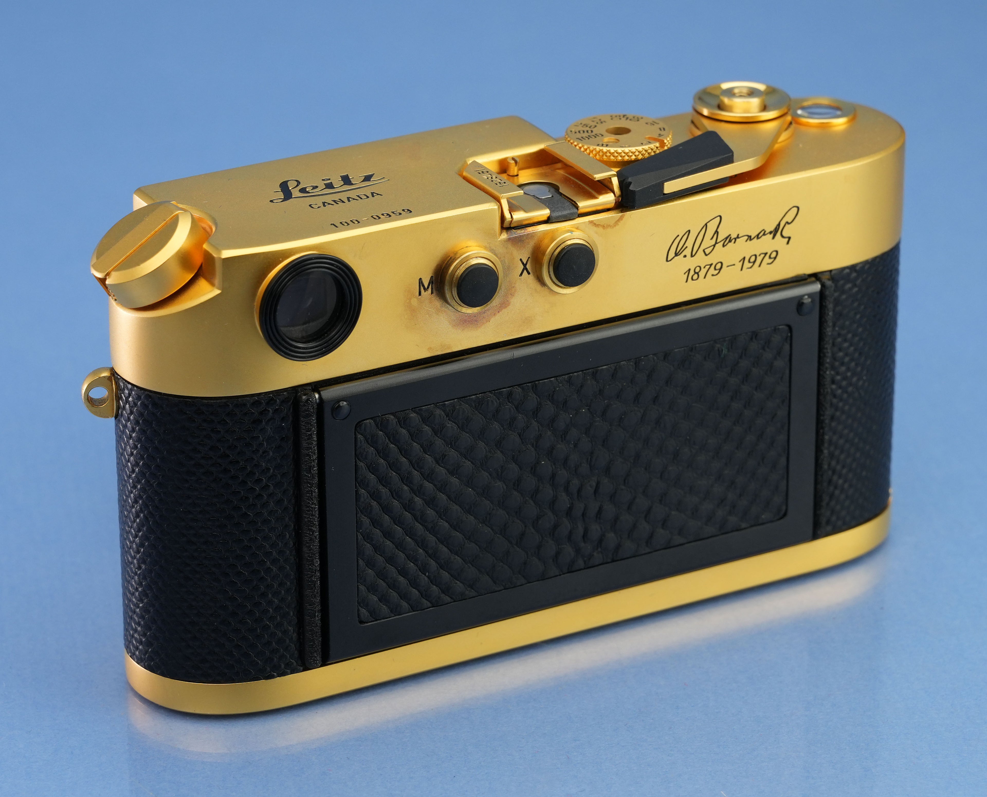 LEICA M4-2 GOLD JAHRE M 10420 CAMERA OUTFIT +50MM 1.4 SUMMILUX LENS +BOX +PAPERS