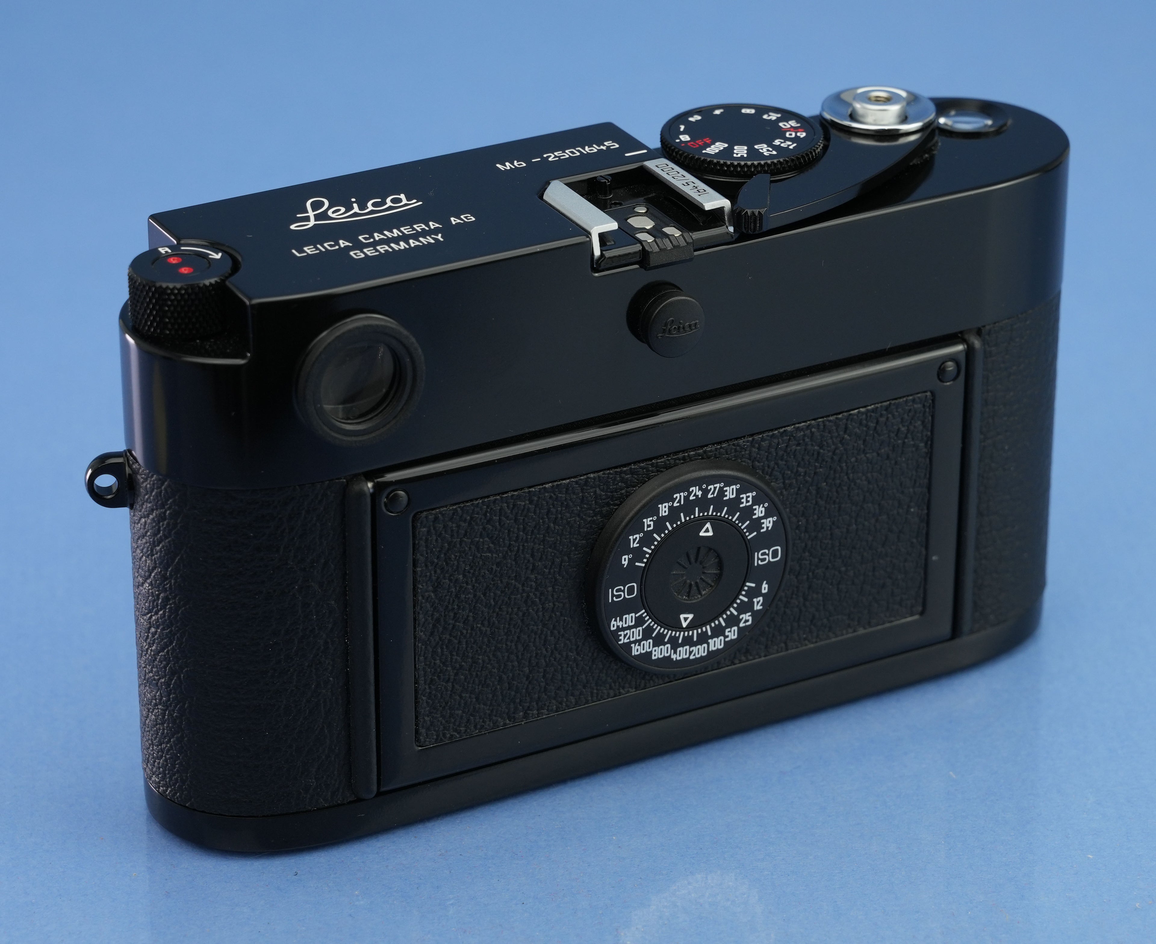 LEICA M6 TTL 0.72 10442 MILLENNIUM BLACK PAINT CAMERA +PAPERS +BOX MINT! #1645