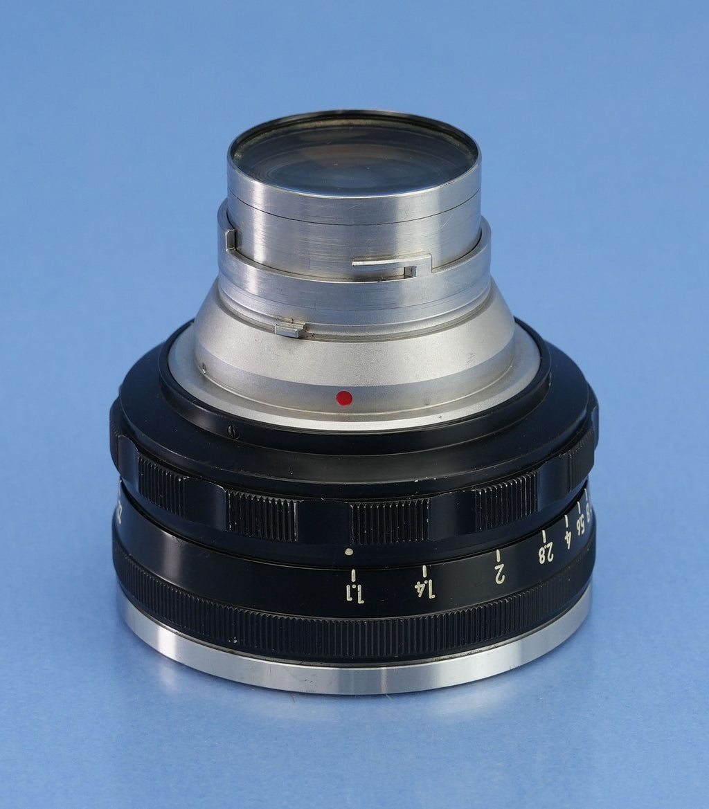 NIKON NIKKOR-N .C 50MM F1.1 NOCTILUX S INTERNAL MOUNT BLACK LENS +CAPS +RARE