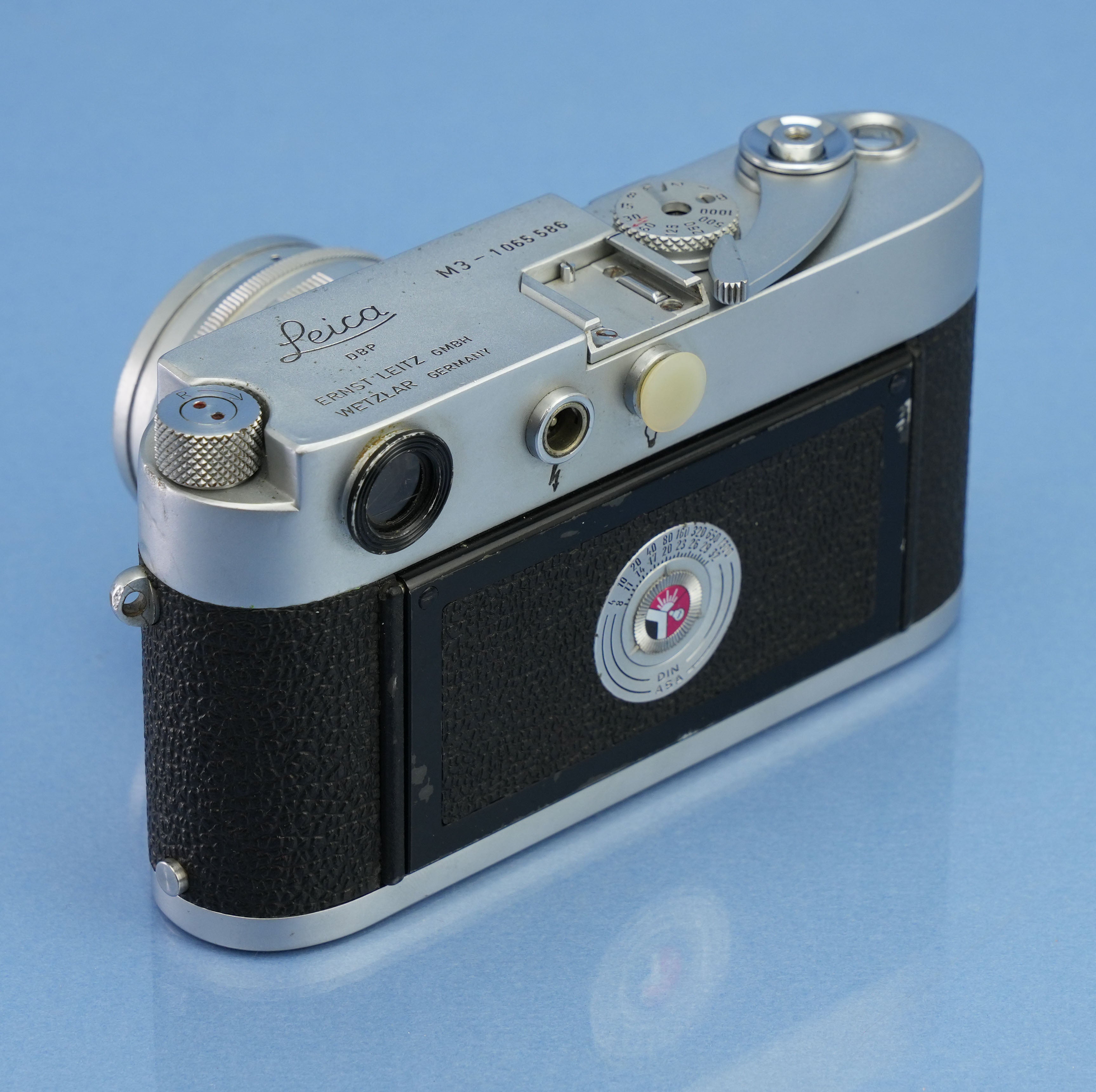 LEICA M3 SS IGEMO 10150 +50MM SUMMILUX F1.4+ 135MM F4 ELMAR +BOX +CARDS WOW!