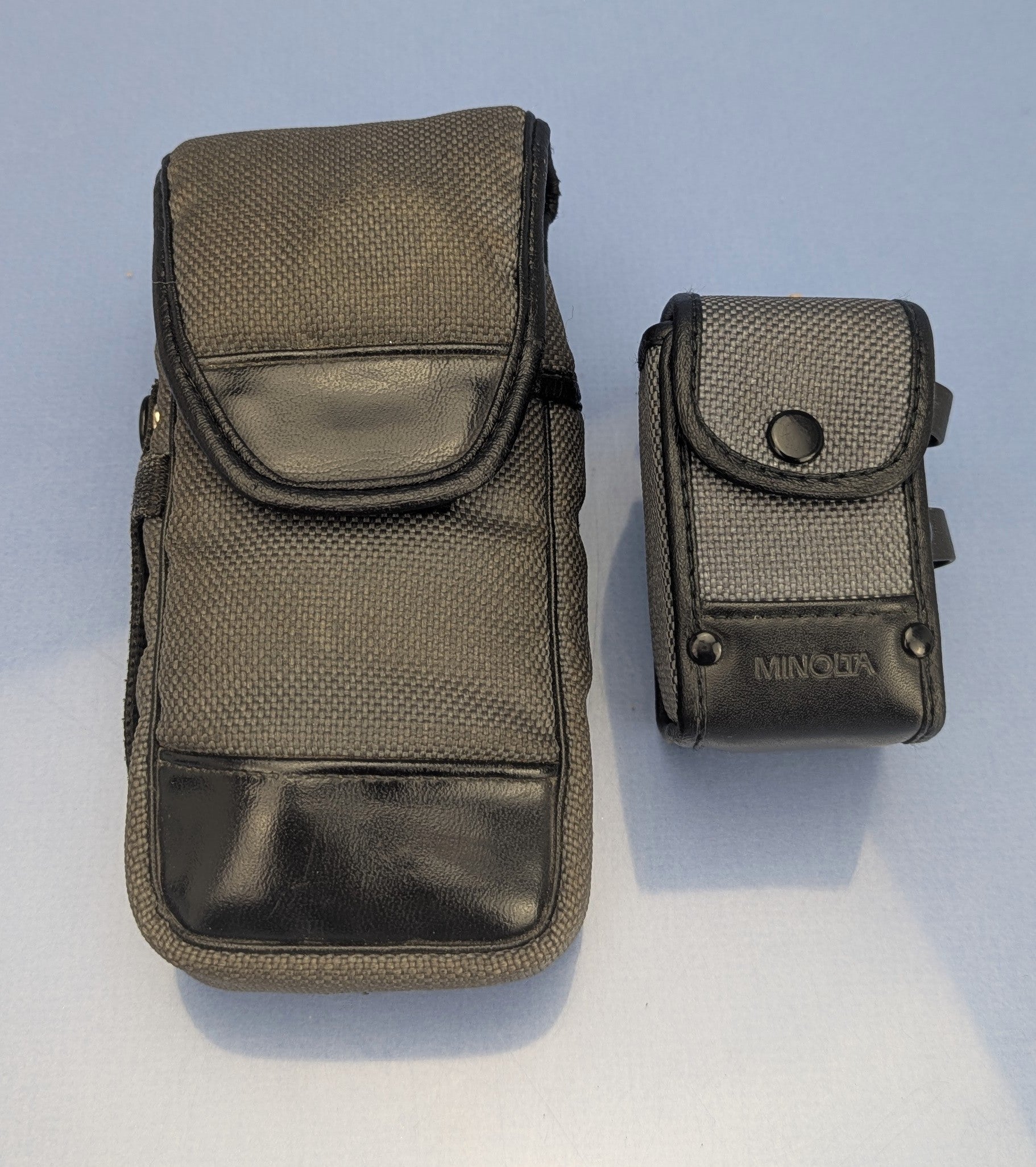 MINOLTA BLITZMESSGERÄT IV + VISIERVORGANG 5° + Etuis + TRAGETRAGEN