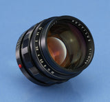 LEICA 50MM NOCTILUX F1.2 VINTAGE 11820 M LENS +CAPS +12503 SHADE RARE BATCH!