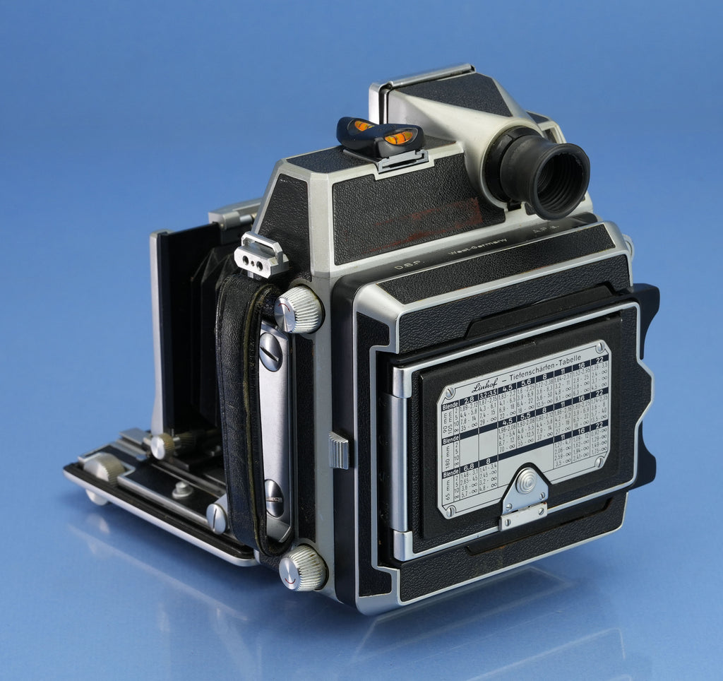 LINHOF SUPER TECHNIKA 3 6x9 CAMERA +RODENSTOCK HELIGON 95MM F2.8 LENS +BOX +CAM