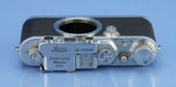 LEICA LEITZ III 111 (MODEL F) LYDRO RANGEFINDER CAMERA BODY. RARE SILVER CHROME