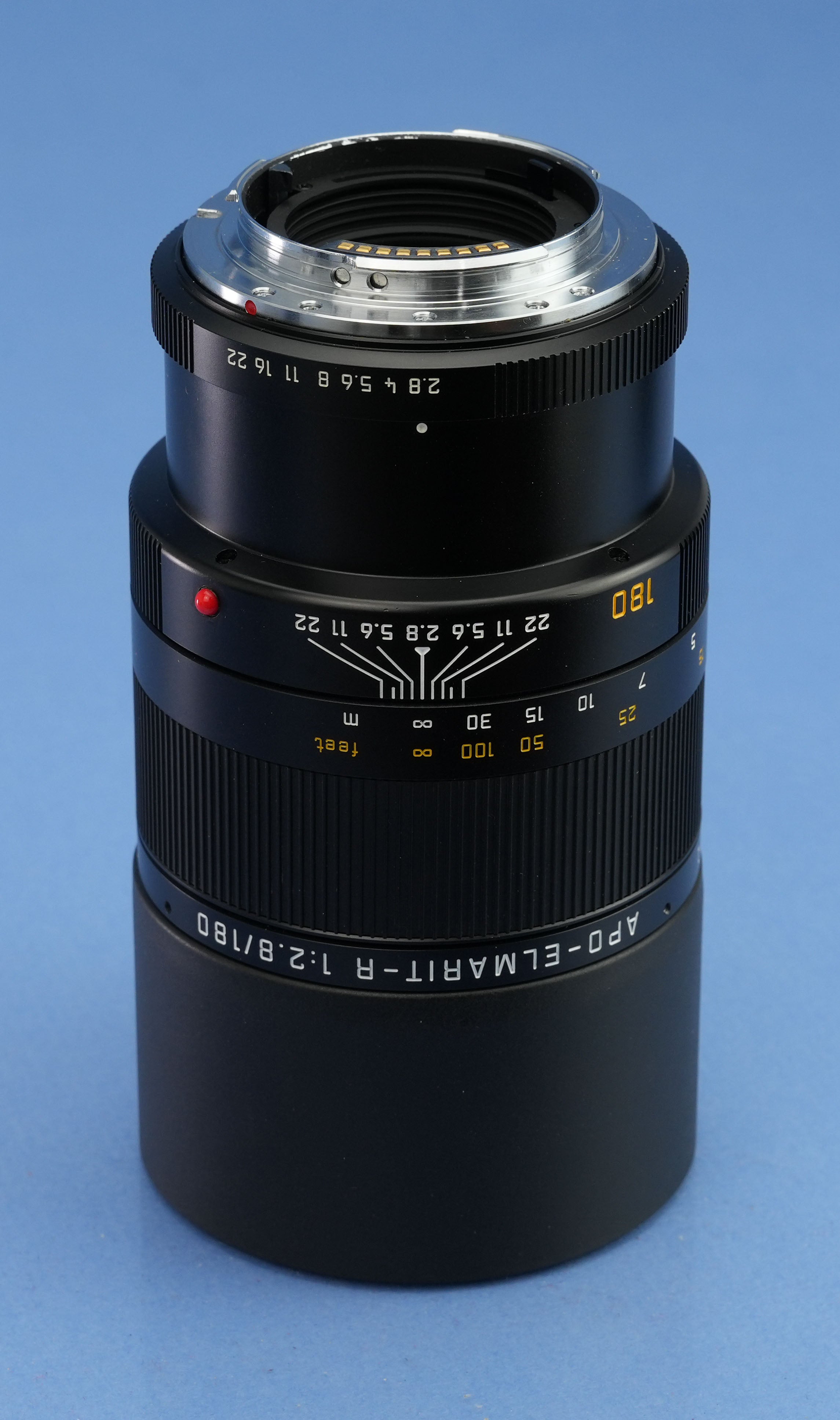 LEICA LEITZ 11273 APO-ELMARIT-R 180MM F2.8 R ROM LENS +BOX +CAPS +E67 UVa MINT!x