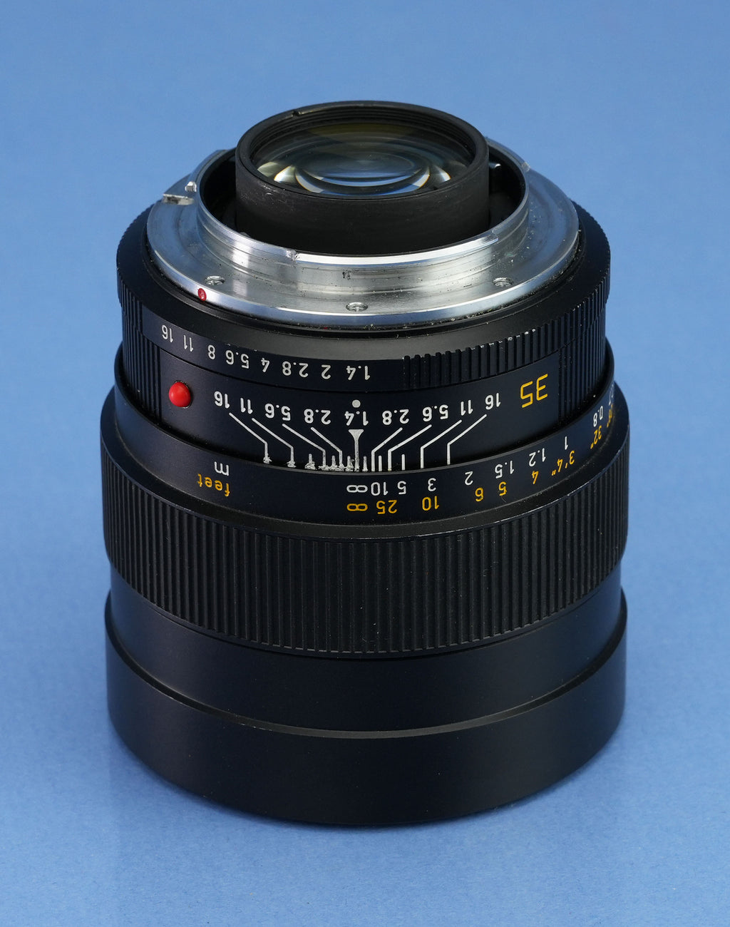 LEICA LEITZ 35MM SUMMILUX-R F1.4 3CAM E67 R 11143 LENS +CAPS +BOX VERY CLEAN!