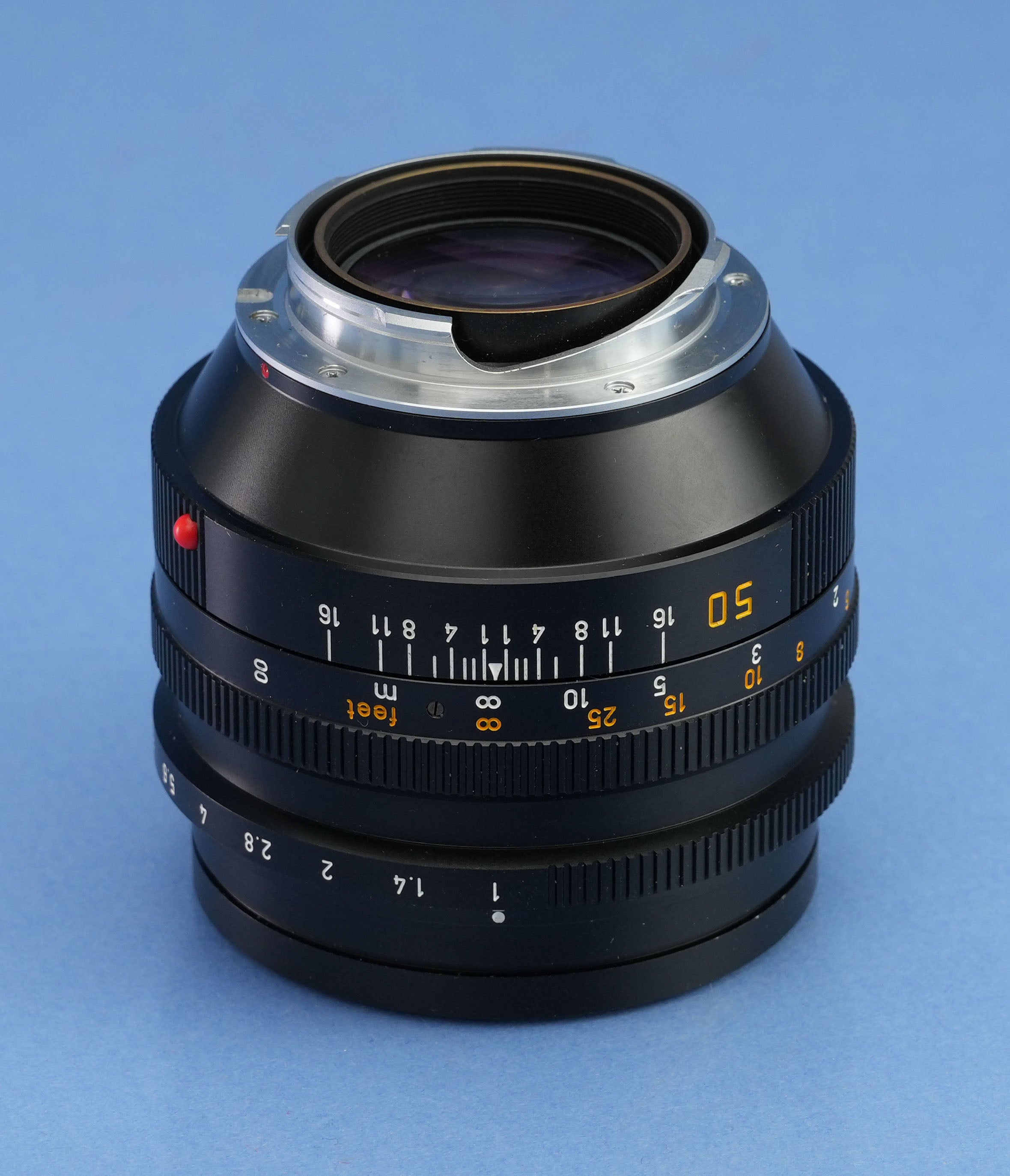 LEICA LEITZ 50MM NOCTILUX-M F1 11822 3RD VERSION E60 LENS +SHADE +FILTER MINT!