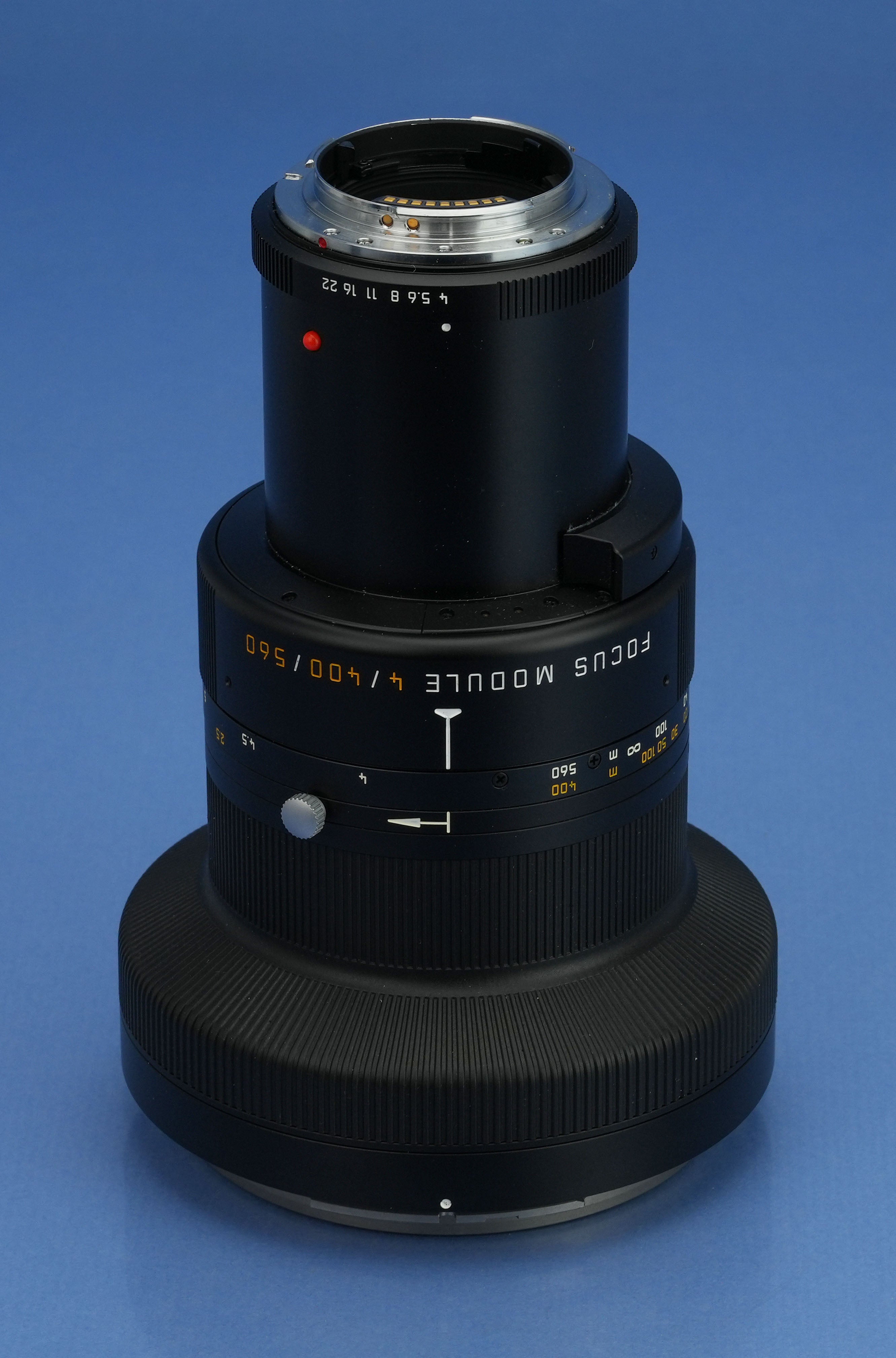 LEICA LEITZ 400MM 560MM F4 ( x1.4) TELEOBJEKTIV FOKUSMODUL 11844 NEUWERTIG +KAPPE +BOX!