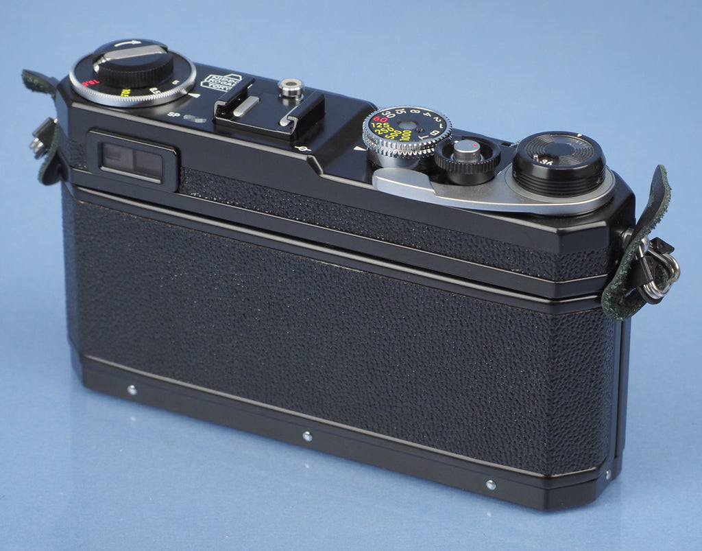 NIKON SP BLACK PAINT LIMITED EDITION BLACK PAINT CAMERA +BOX +35MM F1.8 LENS NEW