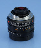 LEICA 35MM SUMMILUX-M FLE F1.4 6BIT 11663 ASPH BLACK M LENS +BOX +SHADE MINT!