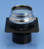 LINHOF SELECT CARL ZEISS 180MM F4.8 SONNAR 2x3 LENS +TECHNIKA LENS BOARD CLEAN!