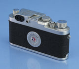 LEICA LEITZ IIIG GOOEF CHROME SM LTM CAMERA BODY LATE# 968647 +MATCHING # BOX