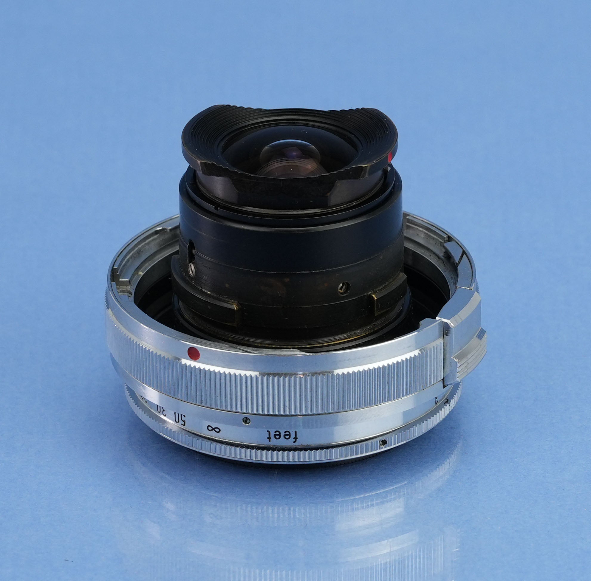 CONTAX CARL ZEISS BIOGON 21MM F4.5 RANGEFINDER LENS +CAPS +