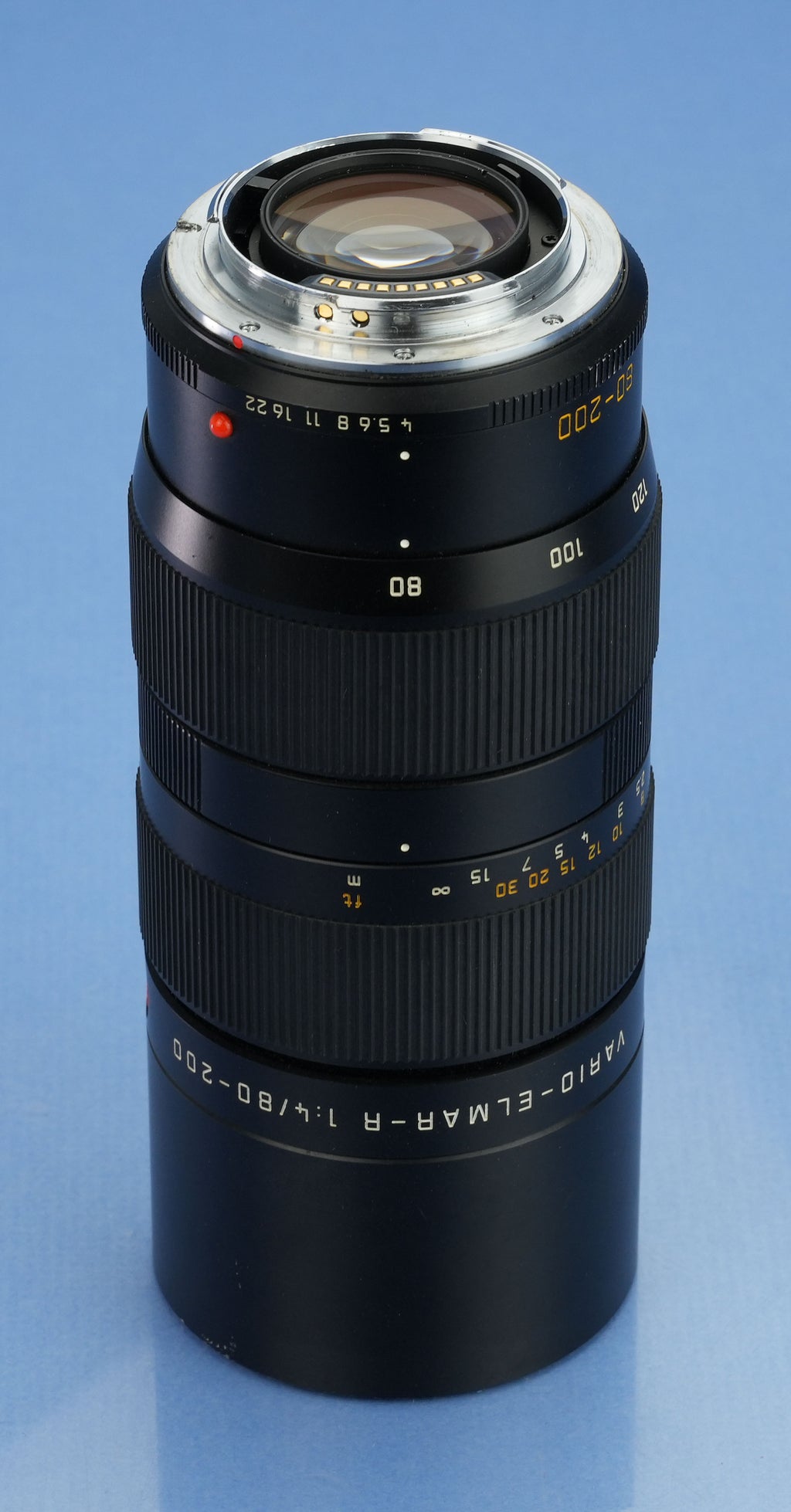 LEICA LEITZ 11281 80-200MM F4 VARIO-ELMAR-R F4 R ROM LATE # LENS +CAPS +CASE