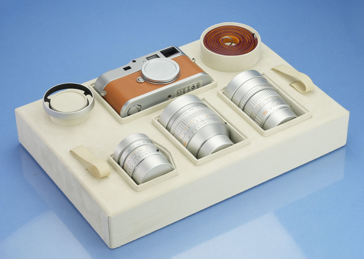 LEICA M9-P "EDITION HERMES" 10774 FULL SET 28/50/90 +BOX +PAPERS +BAG MINT RARE!