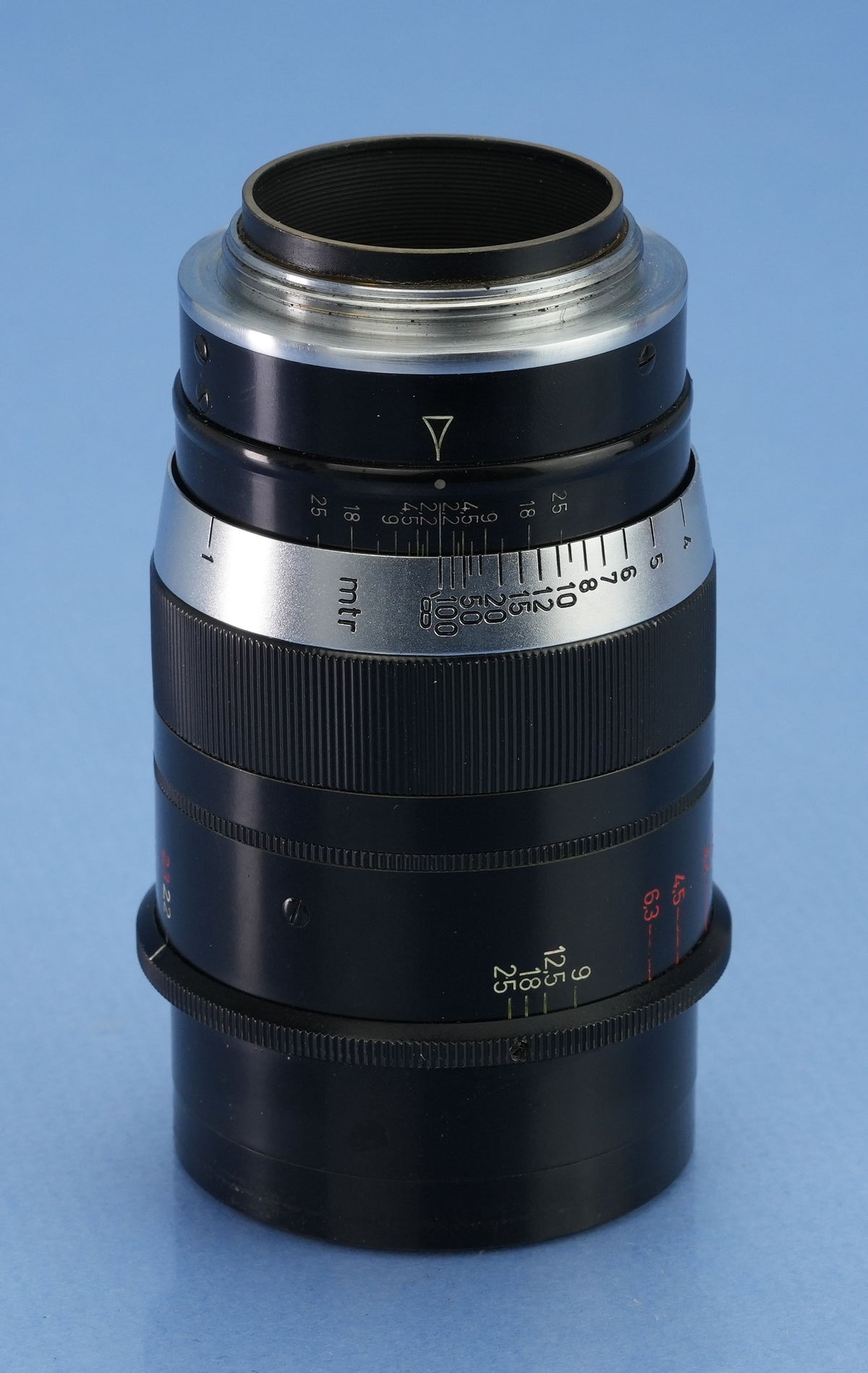 LEICA LEITZ 90MM THAMBAR F2.2 BLACK PAINT LENS +CENTER FILTER +HOOD +CAPS +BOX