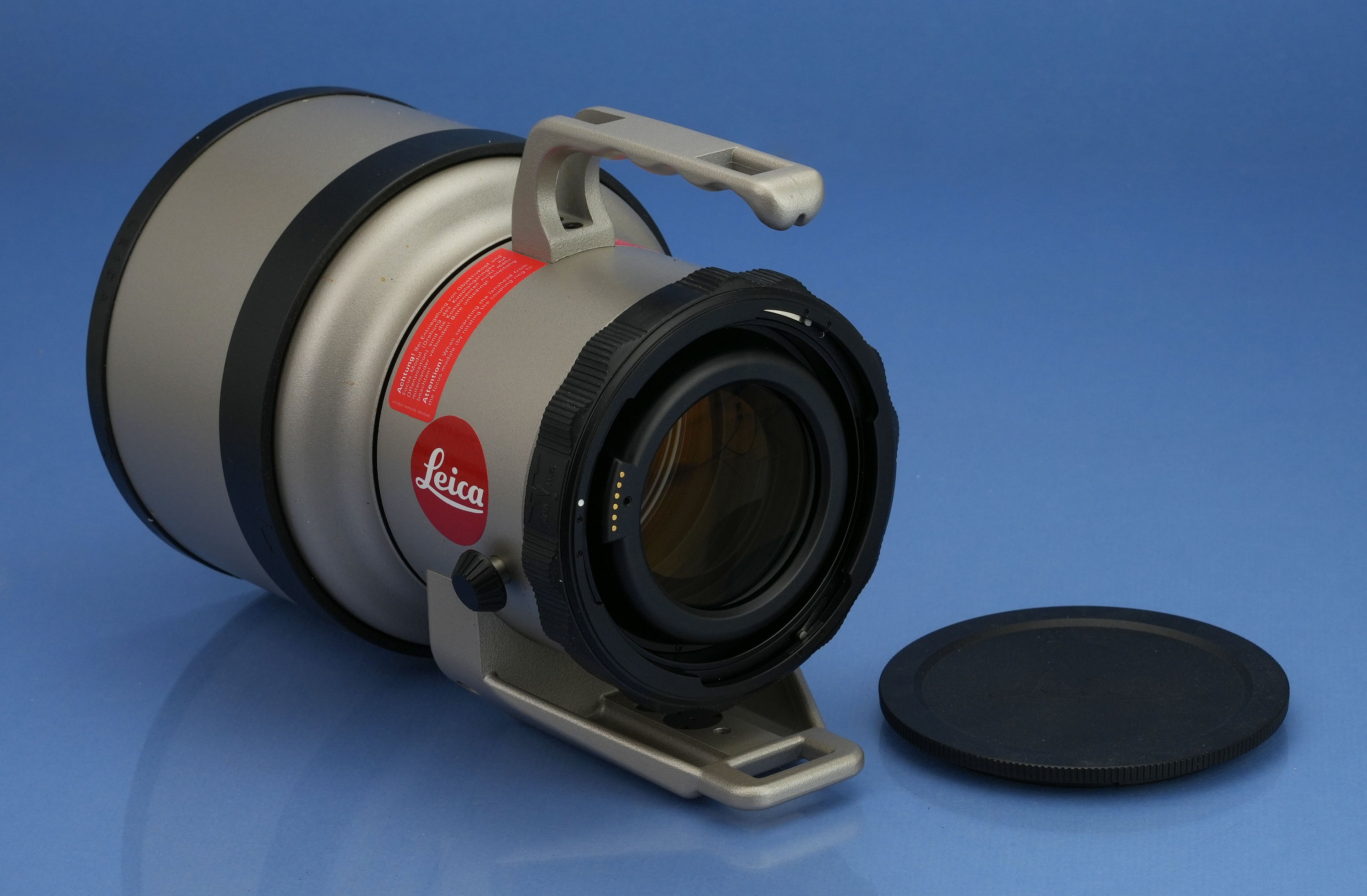 LEICA LEITZ 400/560/800mm Modul APO-TELYT-R 11842 Großes Objektiv + Gegenlichtblende + Box Neuwertig